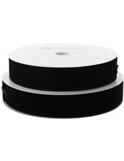 BANDE DE VELCRO ELASTIQUE 5 CM - ROULEAU DE 25M