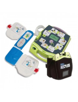 DEFIBRILLATEUR SEMI-AUTOMATIQUE ZOLL AED PLUS COMPLET
