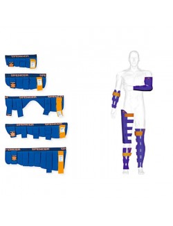 JEU DE 5 ATTELLES BLUE SPLINT