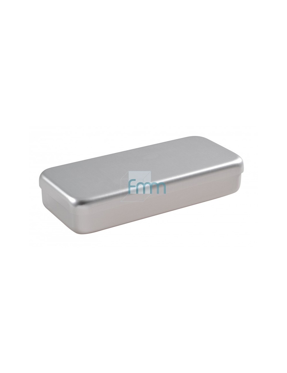 BOITE ALUMINIUM 21 X 10 X 5 CM - GRISE