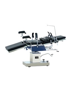 TABLE D' OPERATION RADIOTRANSPARENTE AVEC ACCESSOIRES