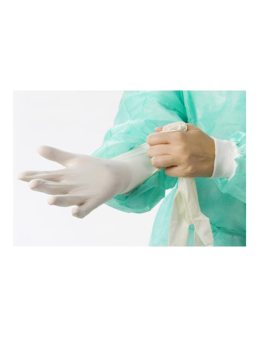 GANTS EN LATEX NON STERILE POUDRE MEDIUM (BTE DE 100)