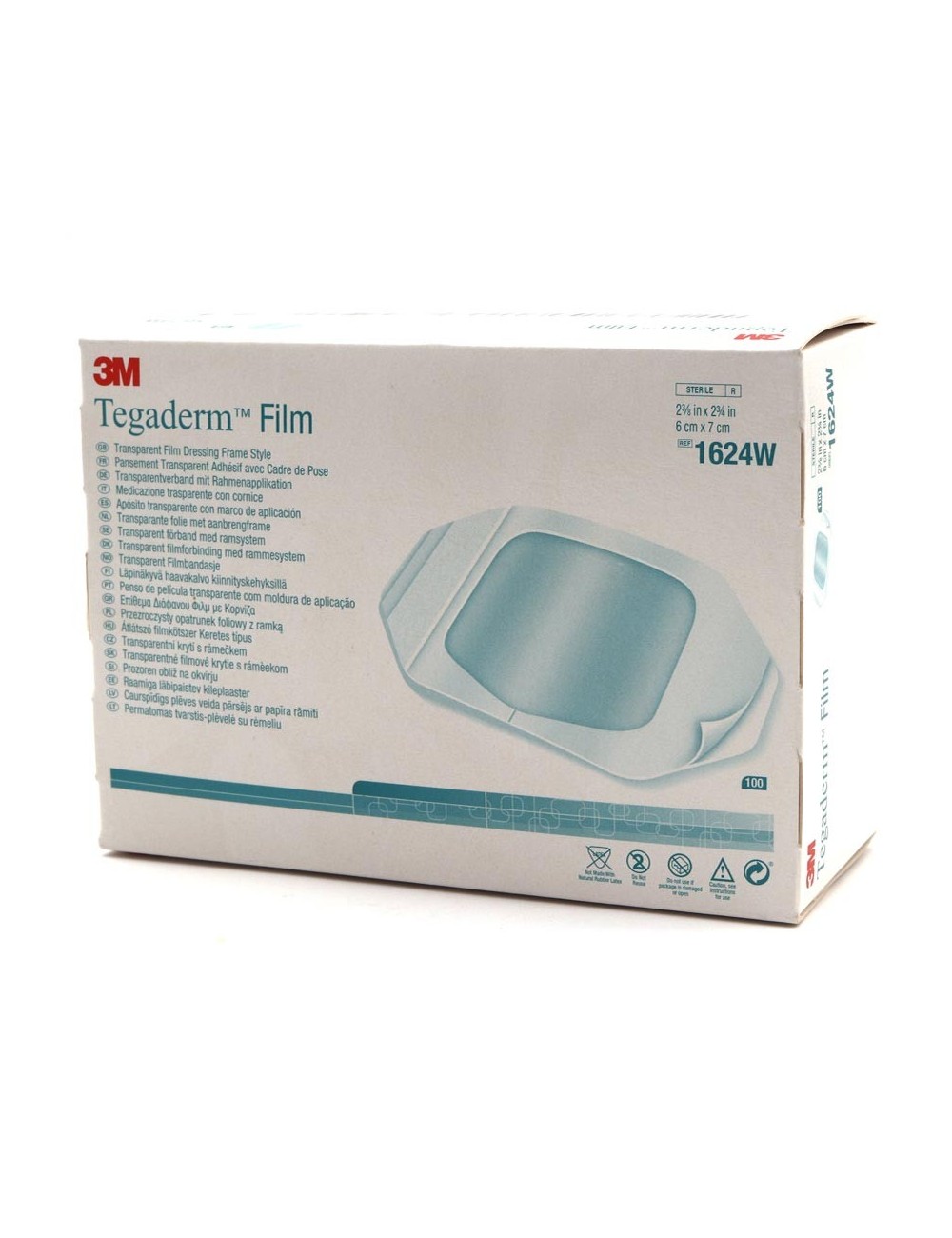 PANSEMENT STERILE TEGADERM 6CM X 7CM (X 100)