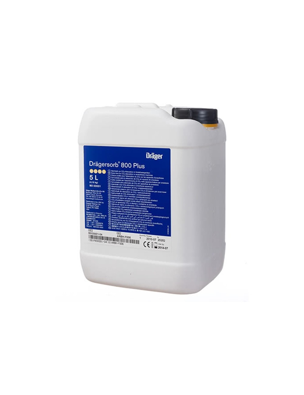 CHAUX SODEE DRAGERSORB 800PLUS 5L