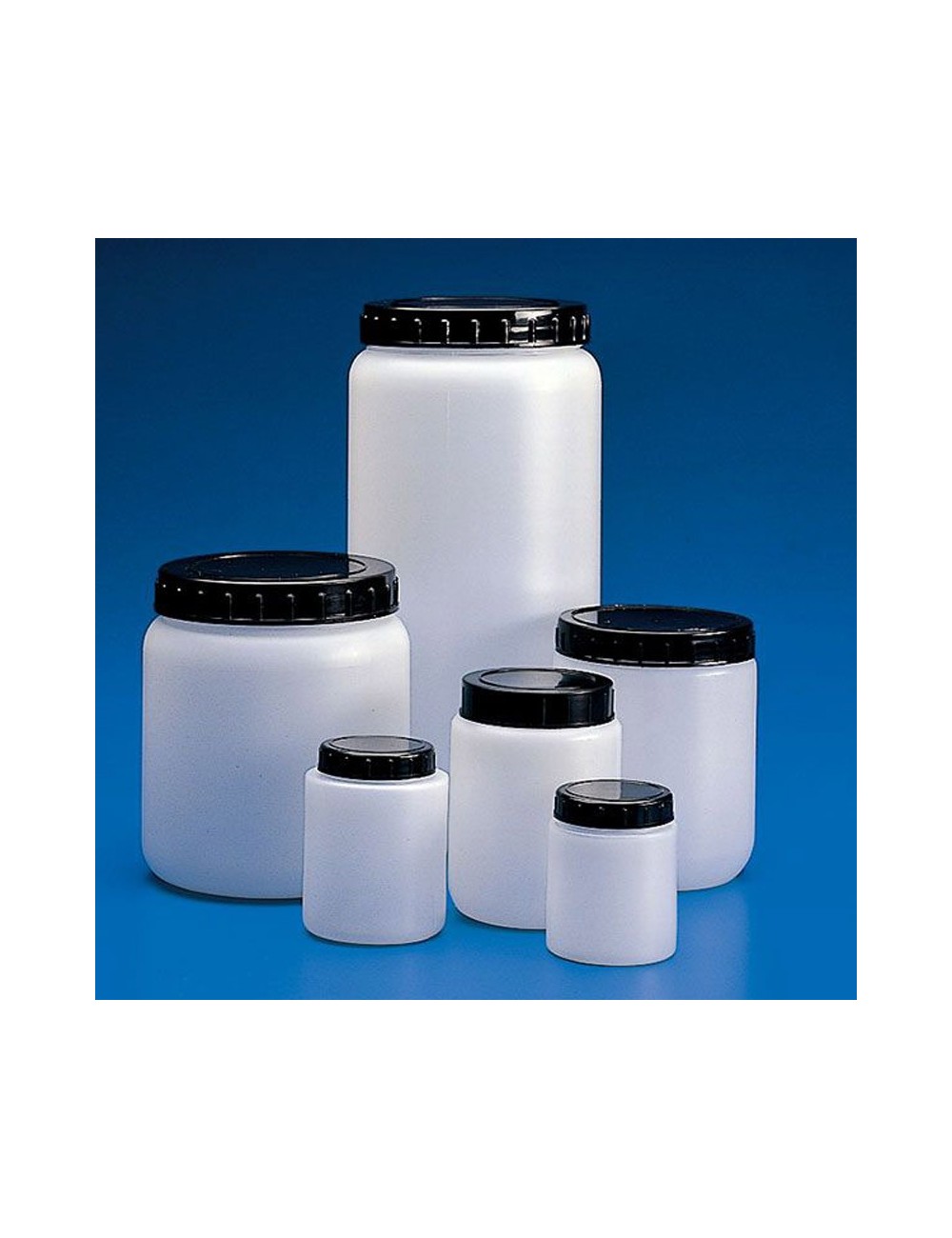 FLACON PLASTIQUE A POMMADE 70 ML D.50 X H 60 MM, LES 100