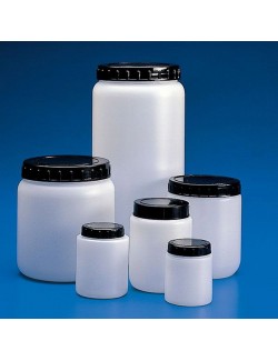 FLACON PLASTIQUE A POMMADE 70 ML D.50 X H 60 MM, LES 100