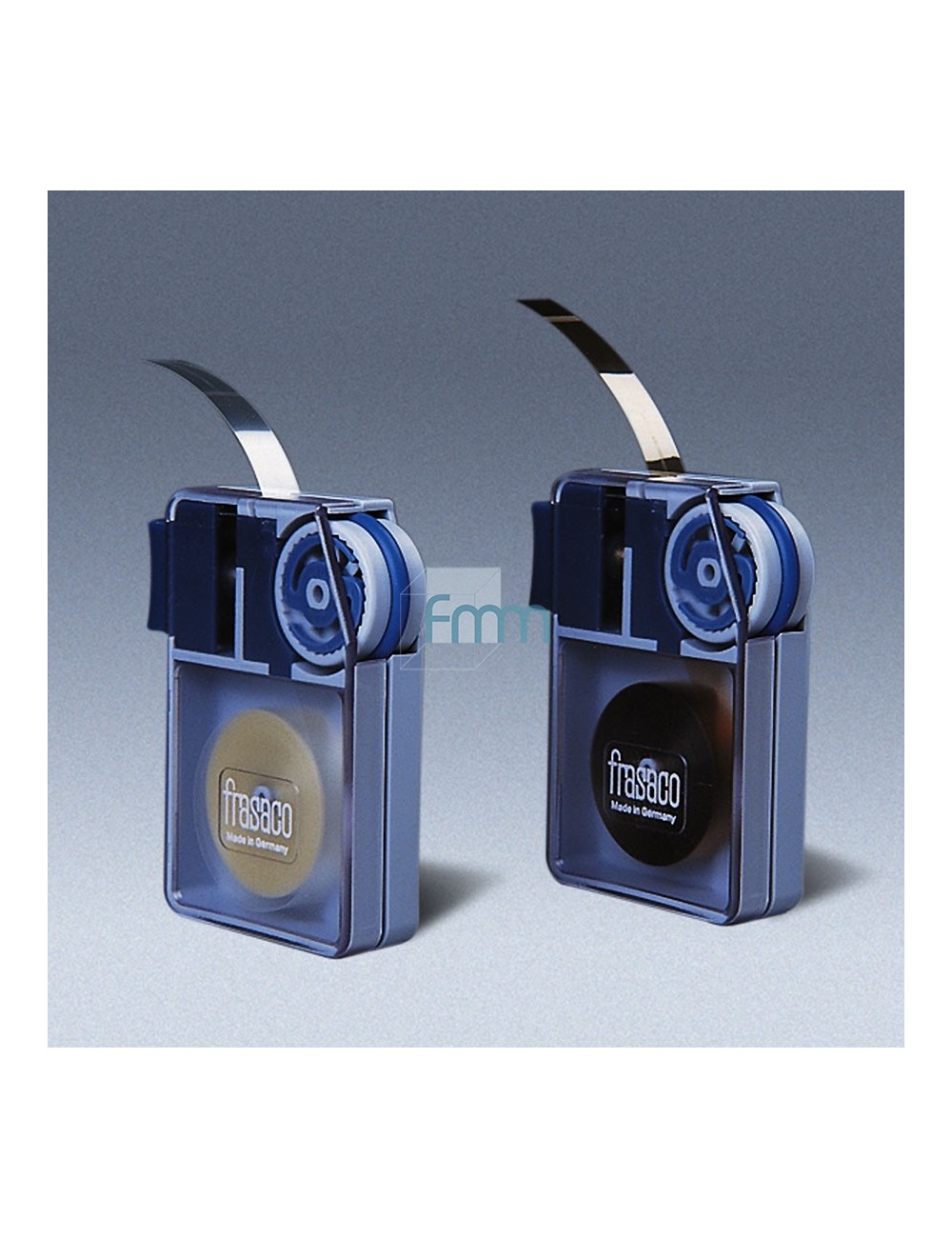 DISTRIBUTEUR DE STRIP CELLULOID POLYESTER LG 15 M LARG.8,5 MM