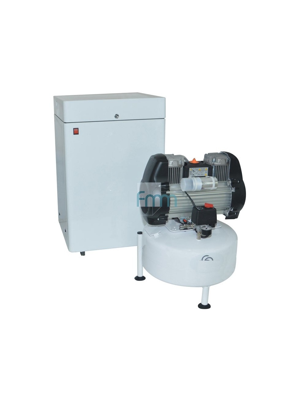 COMPRESSEUR DENTAIRE SS HUILE AVEC DESSICA. INSONORISE 24/10 GENESI M