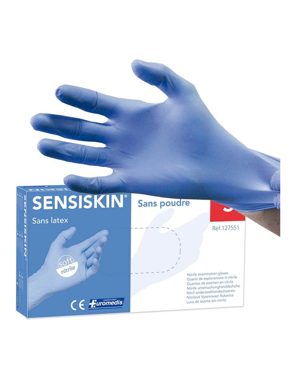 GANT NITRILE N.S SANS POUDRE PETIT (X 100)