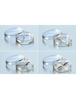 BOITE DE PETRI ASEPTIQUE DIAM.90MM - 2 COMPARTIMENTS (X 500)
