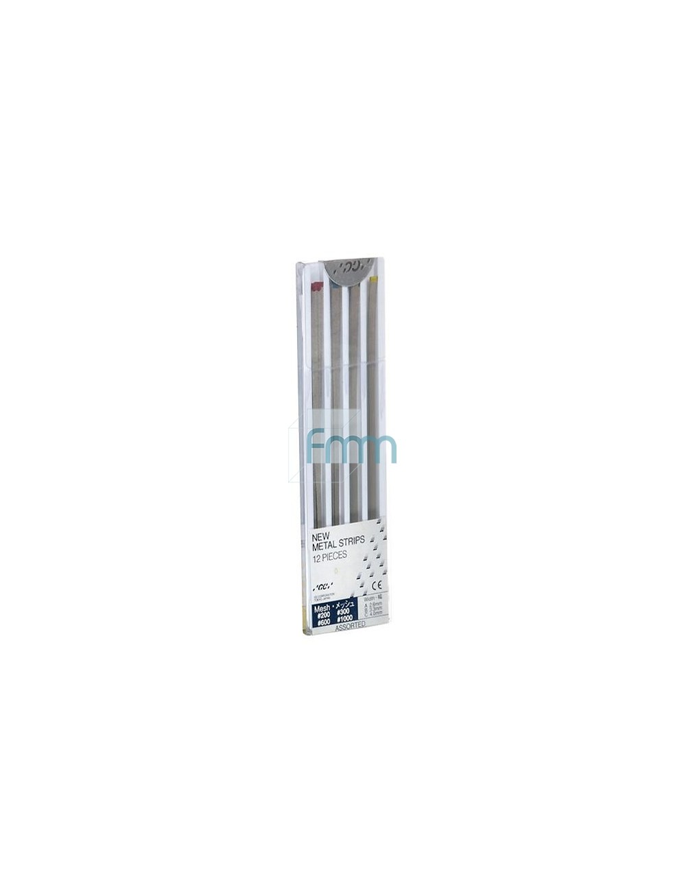 GC METAL STRIPS METALLIQUES BOITE DE 12 STRIPS ASSORTIS