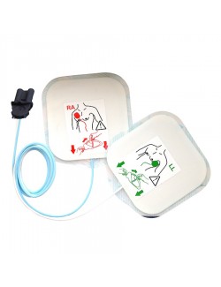 ELECTRODES PRECONECTEES ADULTE POUR SAVER ONE (PAIRE)