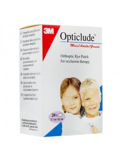 PANSEMENT ORTHO 3M OPTICLUDE JUNIOR 6,20CMX5CM (X 20)