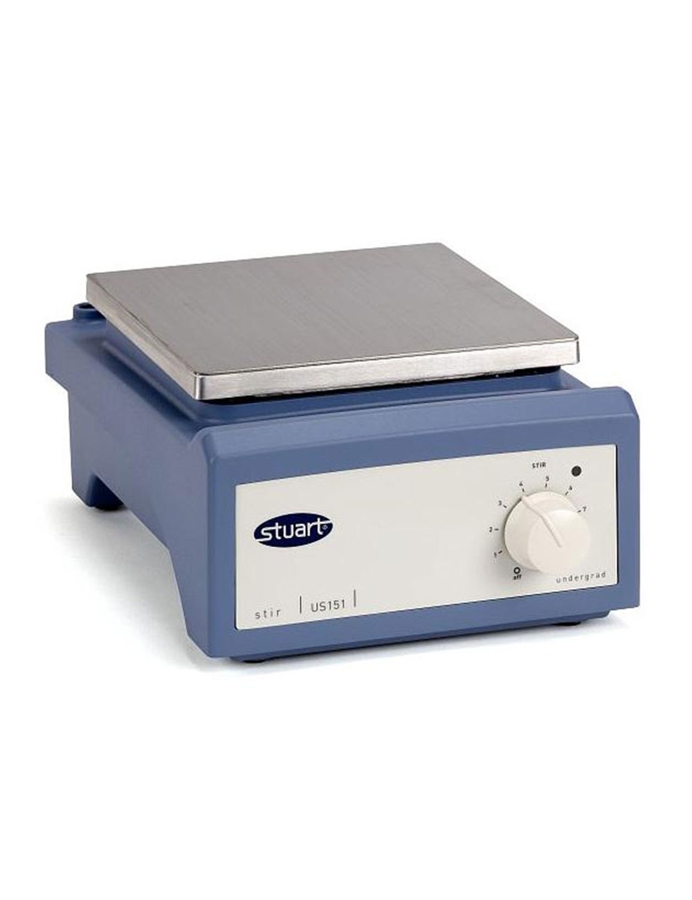 AGITATEUR MAGNETIQUE NON CHAUFFANT PLAQUE ACIER