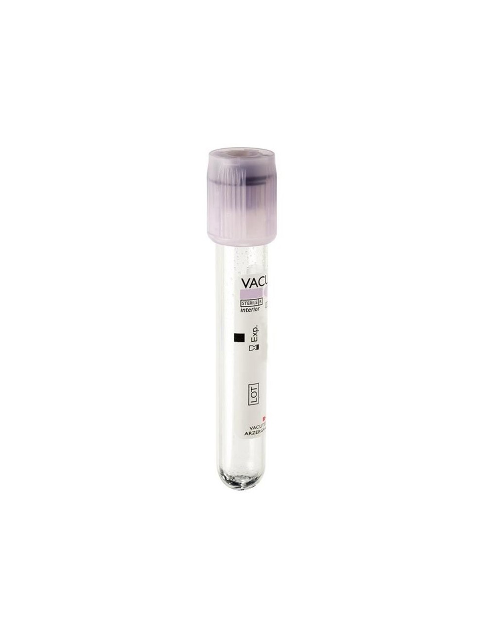 TUBE PRELEVEMENT VACUTEST 5ML/3ML EDTA K2  (X 100)