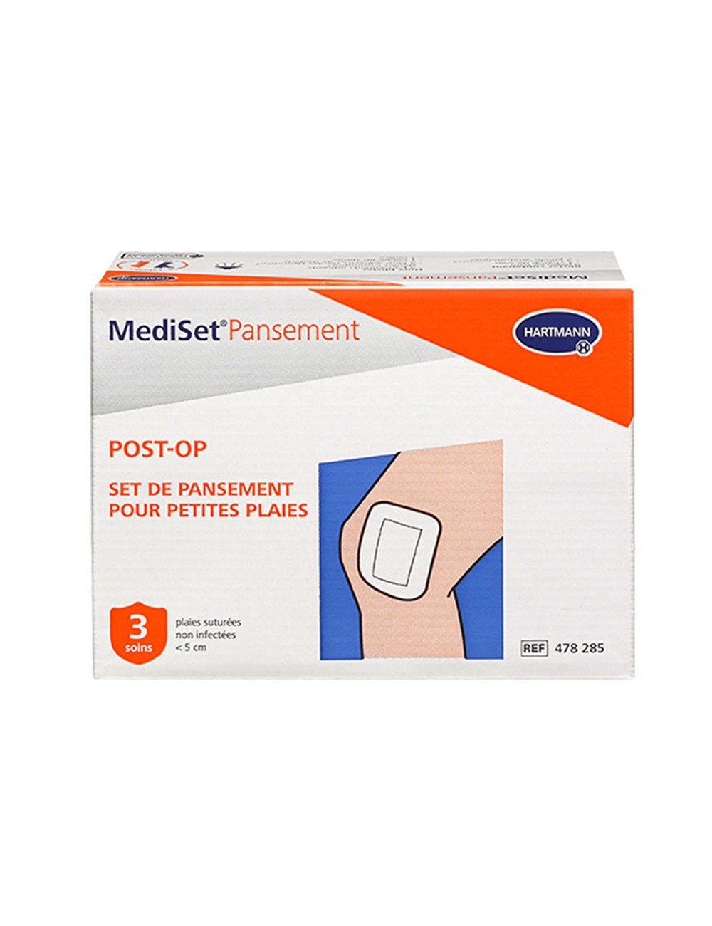 MEDISET PANSEMENTS POST OP PETITES PLAIES (12 X 3 SOINS)