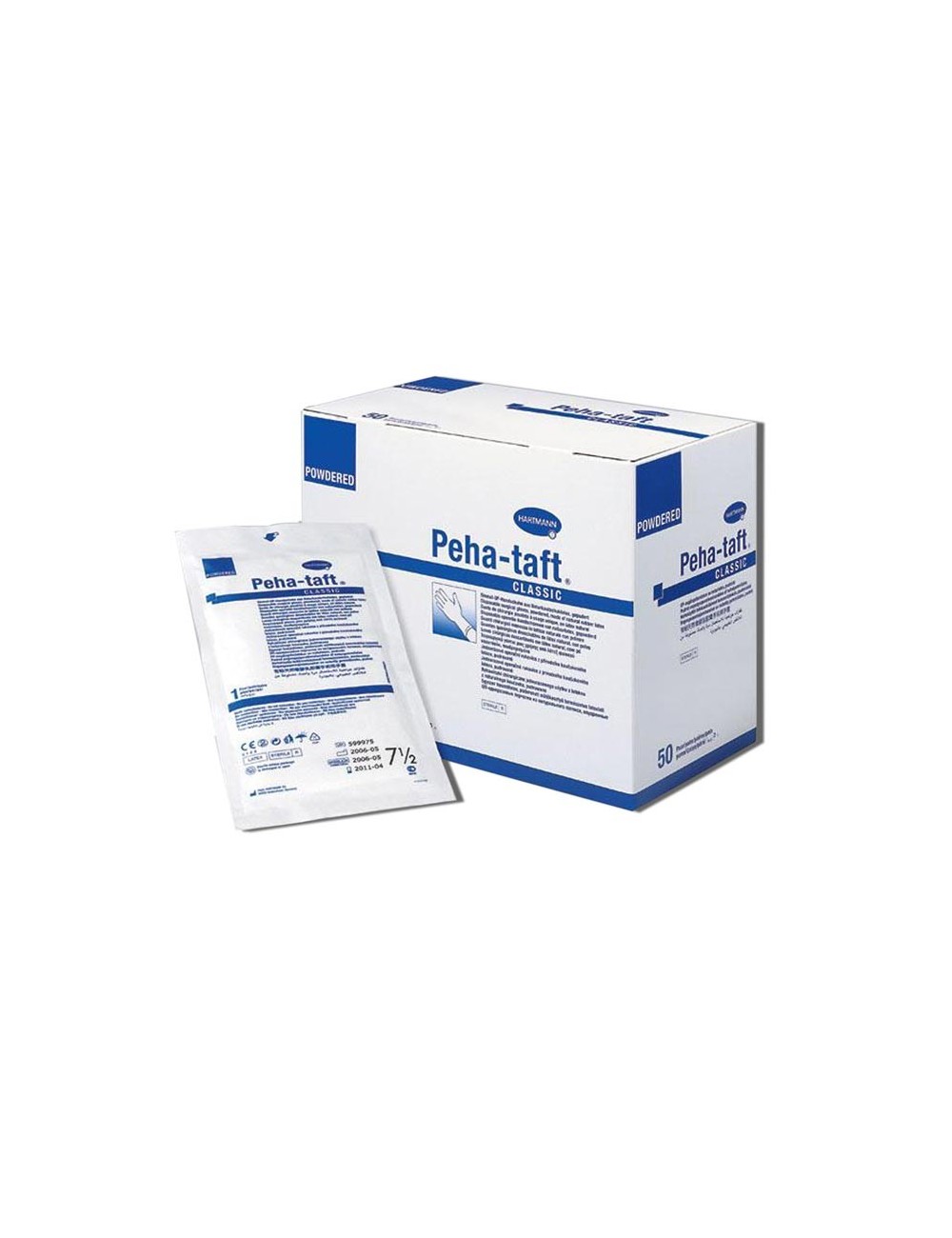 GANT STERILE SANS LATEX SANS POUDRE T7 (4 X 50 PAIRES)