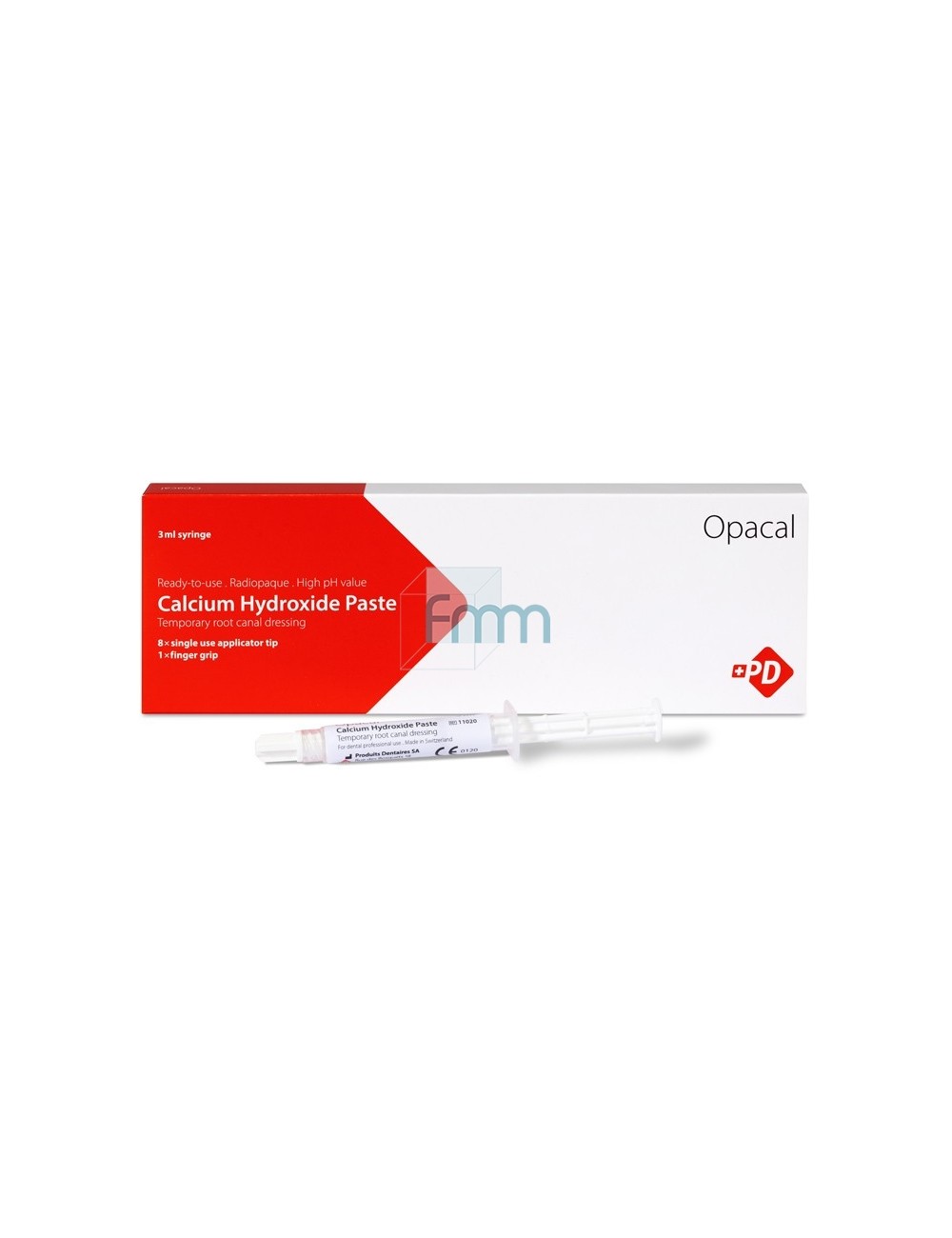 OPACAL HYDROXYDE CALCIUM PATE EN SERINGUE 3 ML + 8 EMBOUTS