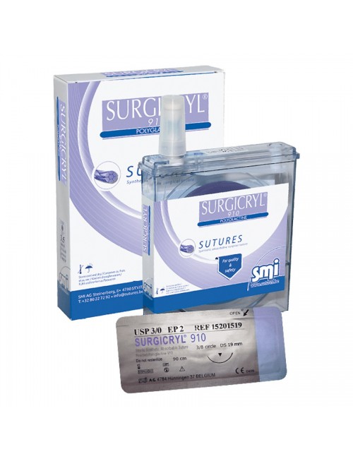 SURGICRYL 910 LIGAPACK DEC.2 (3/0) 250 CM (X 12)