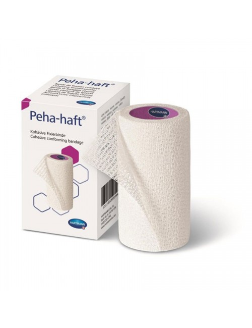 BANDE FIXATION ELAST/COHESIVE PEHA HAFT 4M X 6CM (X140)