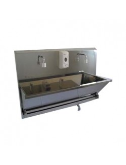 LAVABO ASEPTIQUE 2 POSTES INOX