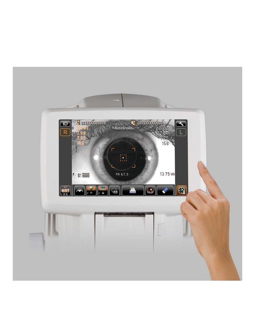 TONOMETRE A AIR PULSE CT 800-A TOPCON