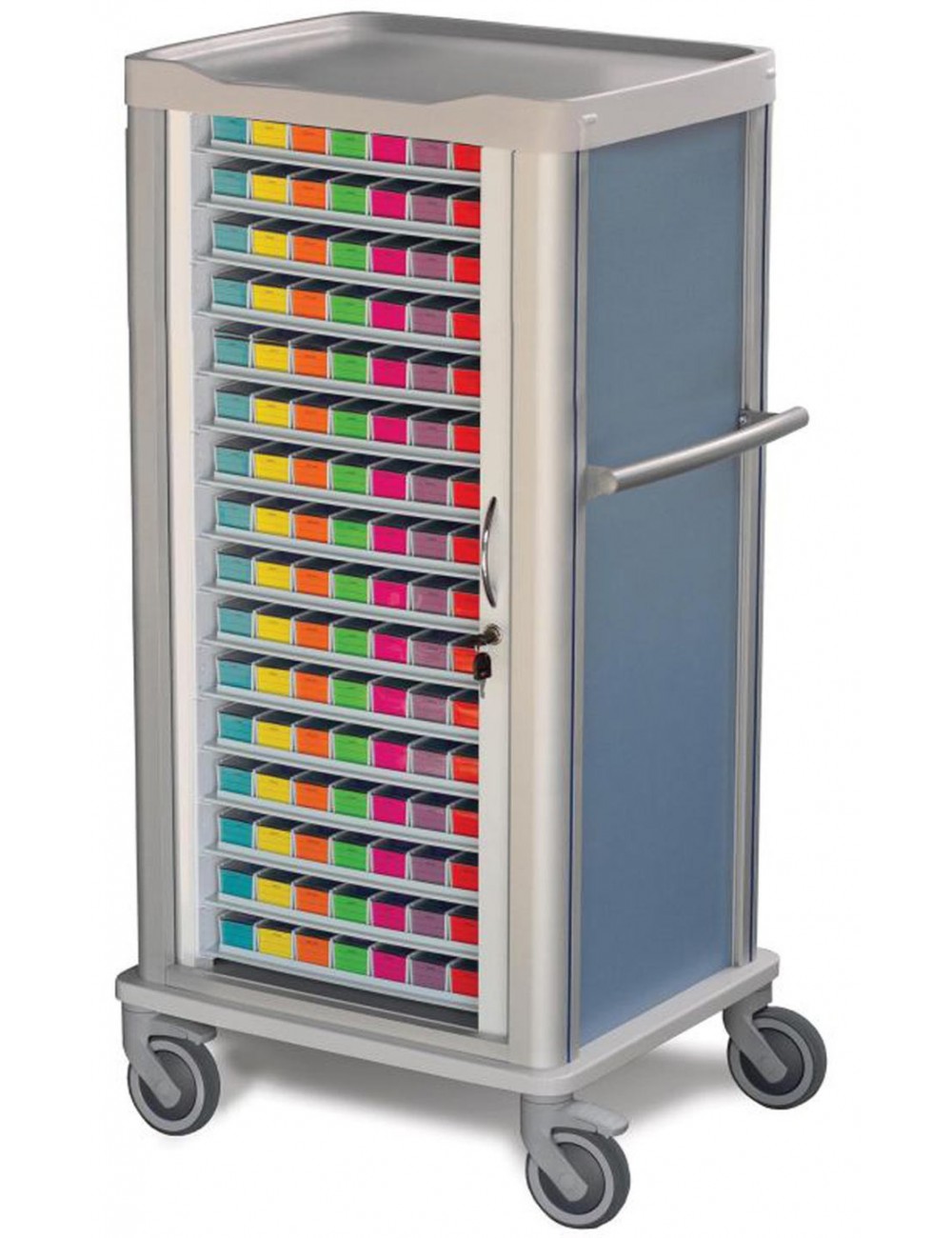 CHARIOT DE DISTRIBUTION DE MEDICAMENT