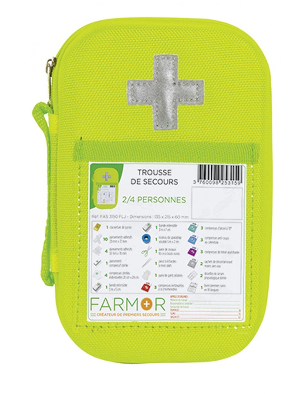 TROUSSE DE SECOURS POUR VEHICULE +