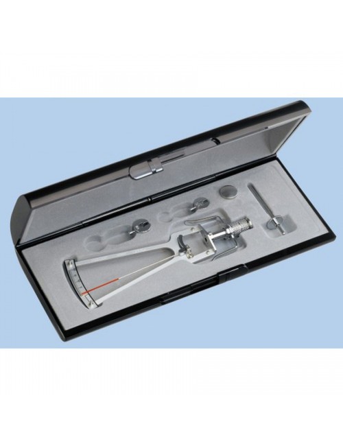 TONOMETRE DE SCHIOTZ C, ECHELLE INCLINEE, ARGENT