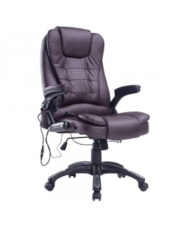 FAUTEUIL ERGONOMIQUE MASSANT CHAUFFANT DOSSIER INCLINABLE