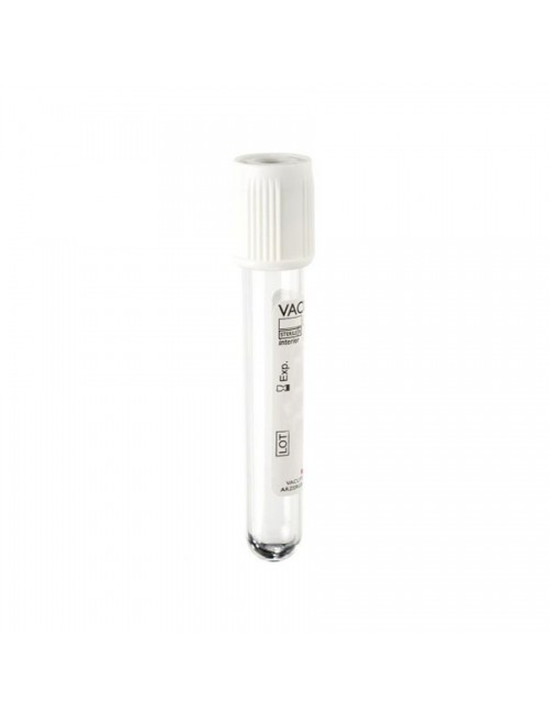 TUBE PRELEVEMENT VACUTEST 4 ML/5 ML SEC SANS ADDITIF STERILE  (X 100)