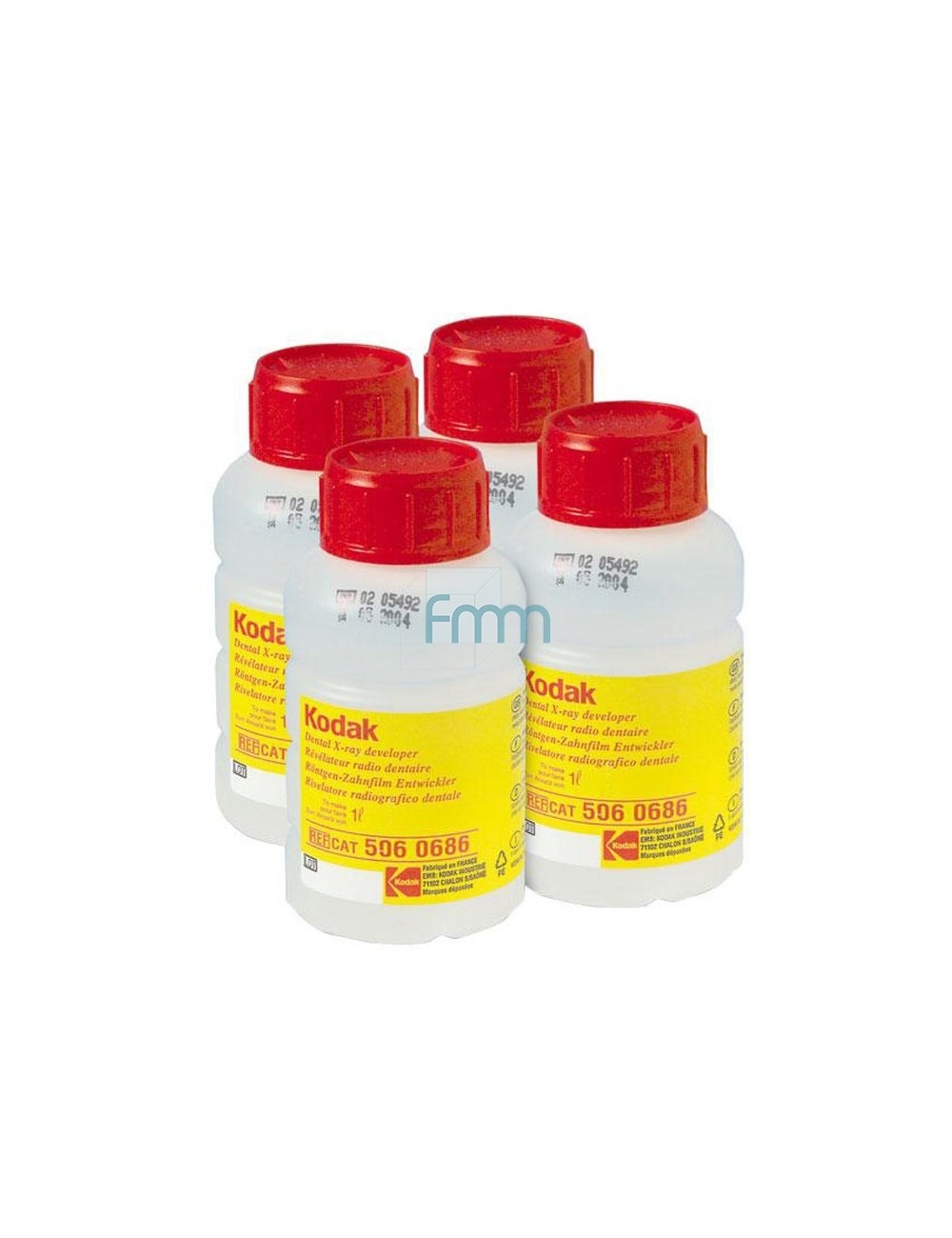 REVELATEUR DENTAIRE KODAK 4X250 ML (A DILUER POUR OBTENIR 4 X 1 L)