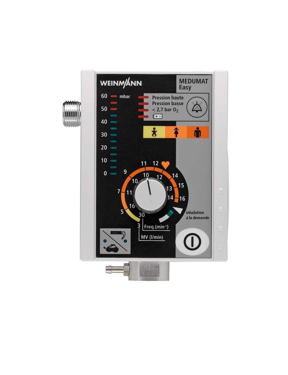 DISCONTINUE - RESPIRATEUR D'URGENCE MEDUMAT EASY