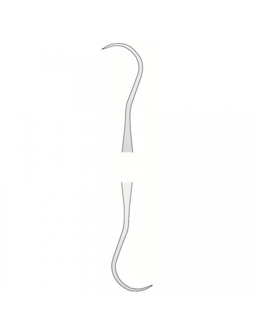 SONDE D'EXAMEN PARODONTALE NABERS 2N DOUBLE 3-6-9-12