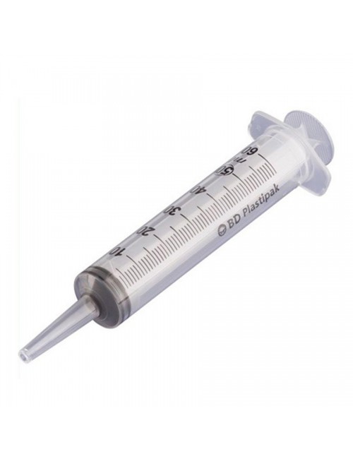 SERINGUE BD PLASTIPAK U.U 3 PCS 50 ML EMBOUT CATHETHER (X  60)