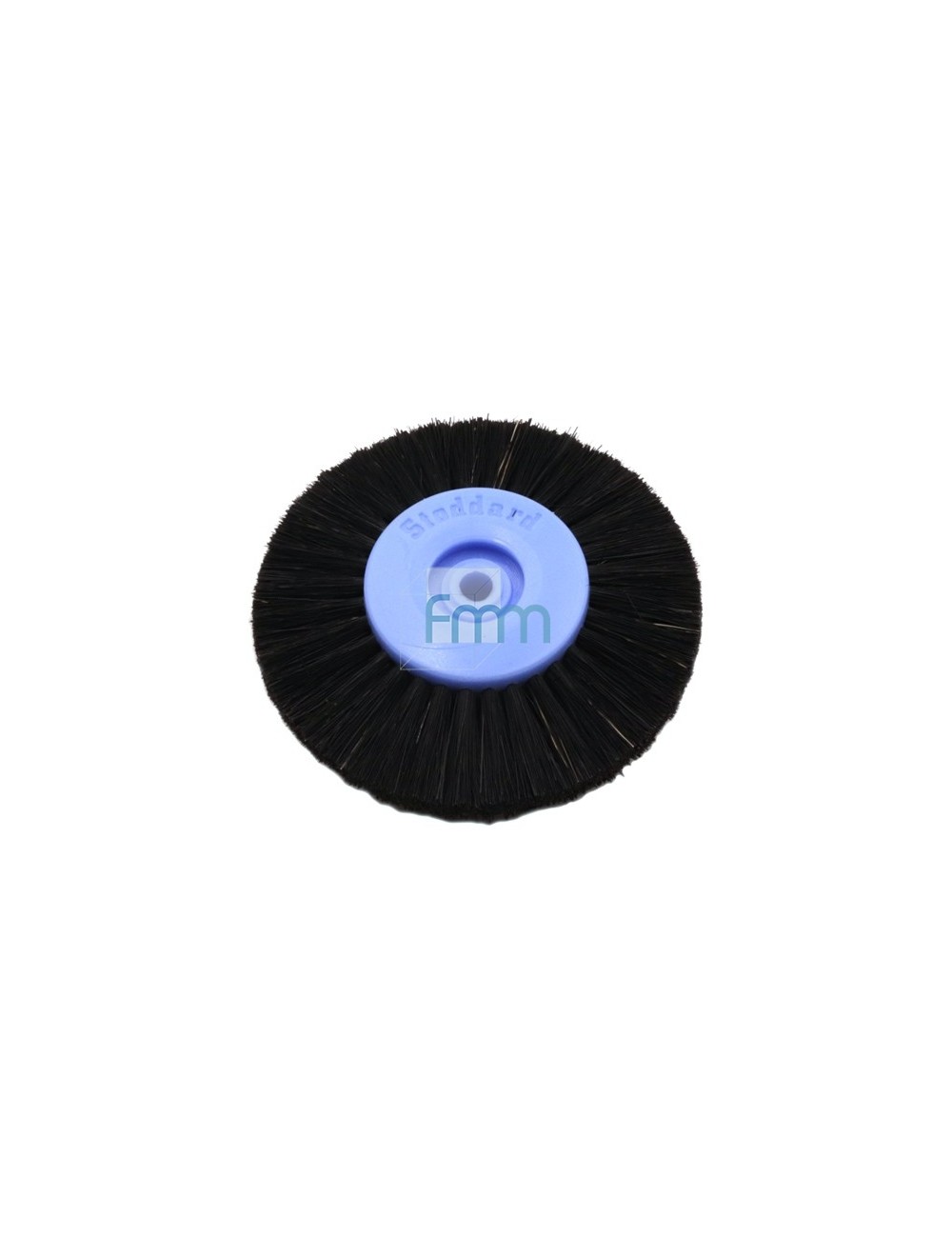 BROSSE DE LABO CONVEXE 3 RANGS SOIE NOIRE