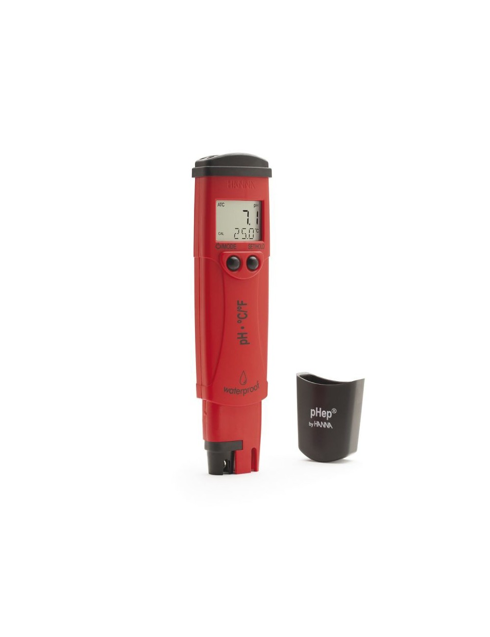 PHMETRE TESTEUR DE PH ETANCHE RESOLUTION 0,1 ECRAN AVEC PILES