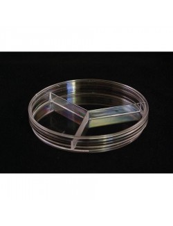BOITE DE PETRI STERILE DIAM. 90 MM 3 COMPARTIMENTS 3 ERGOTS (X 500)