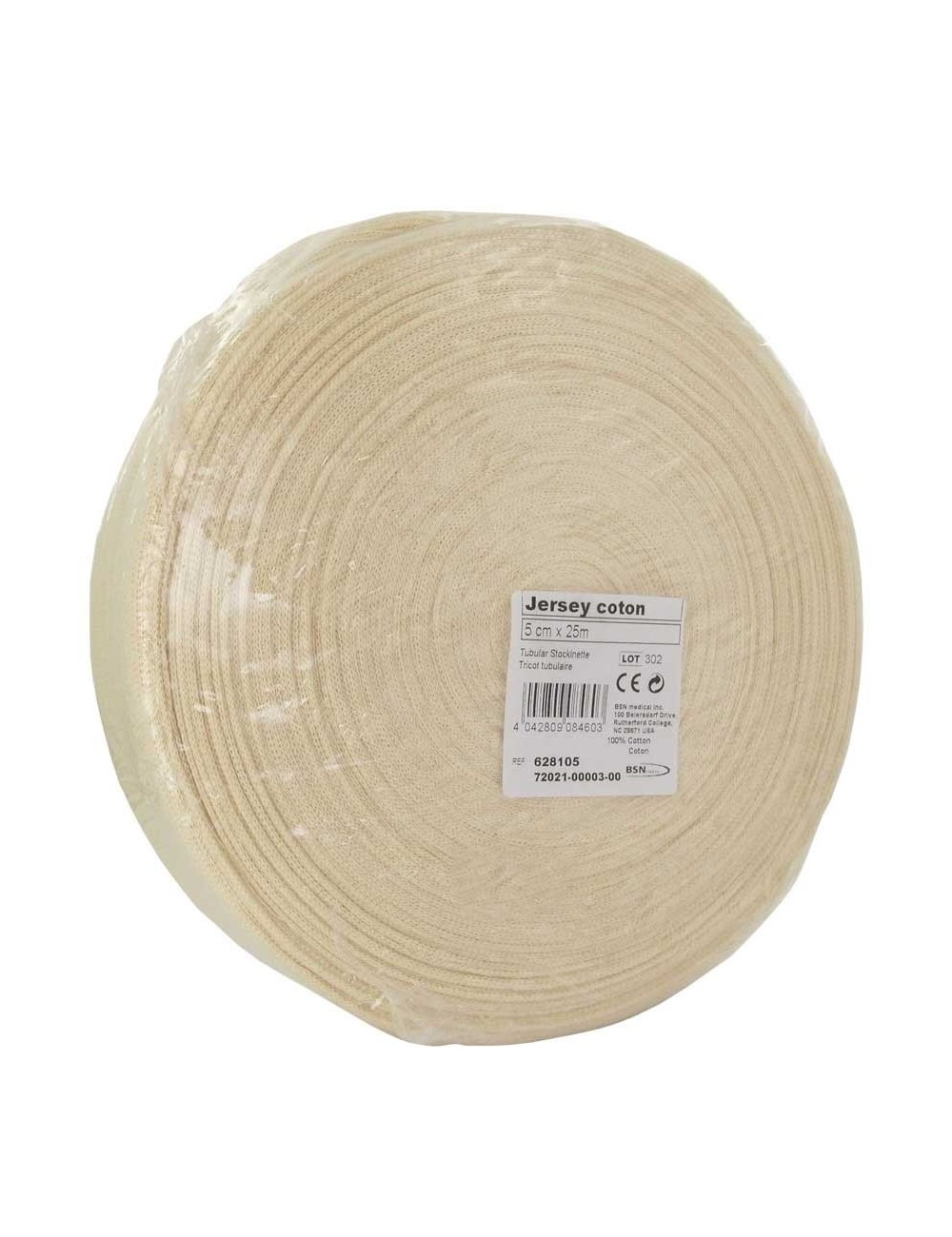 JERSEY TUBULAIRE LARG.7 CM ROULEAU DE 25 M