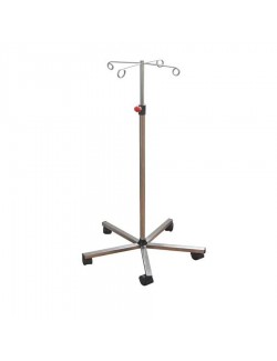 PORTE-SERUM 5 BRANCHES 4 CROCHETS