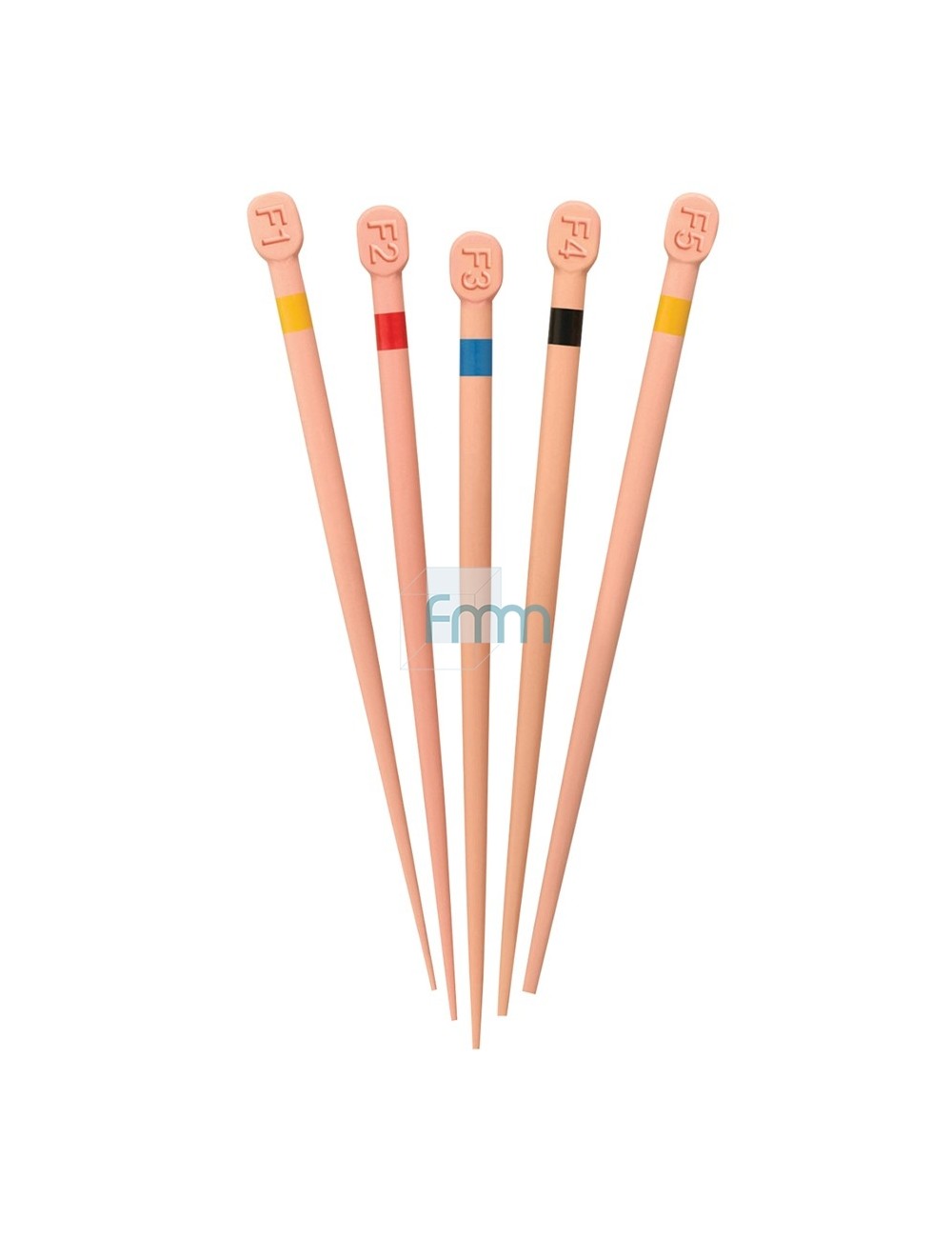 POINTES GUTTA PROTAPER GOLD ASSORTIES F4 A F5, BOITE DE 60