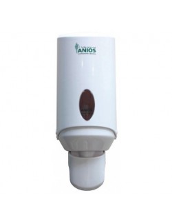 DISTRIBUTEUR ABS AVEC BOUTON POUSSOIR POUR FLACON 1 LITRE