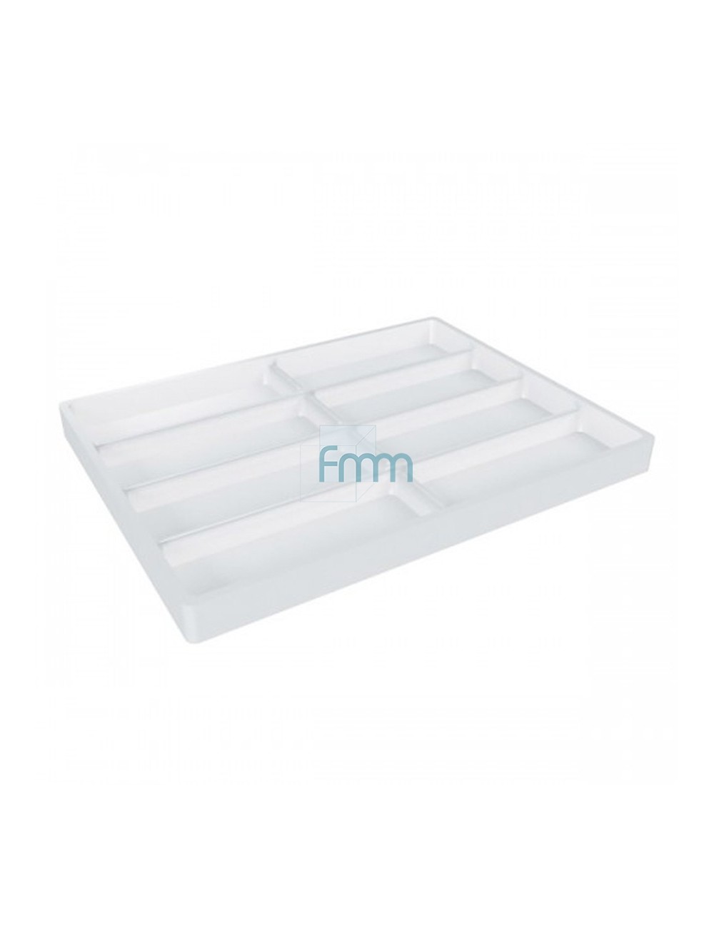 PLATEAU PLASTIQUE DIM.EXT. 40,5 X 30,5 X H2,3 CM POUR TIROIRS / 8 COMPARTIMENTS