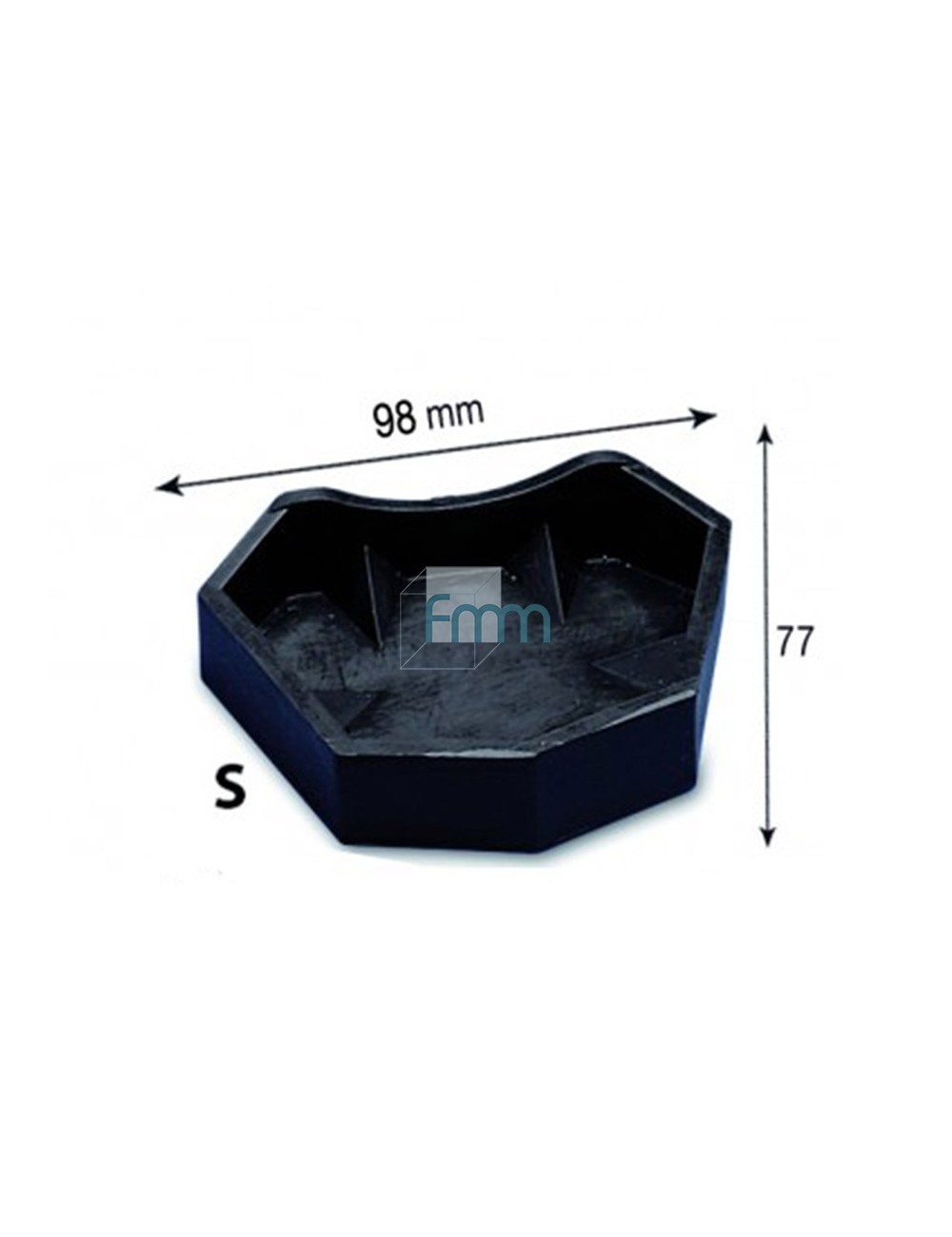 MOULE SUPERIEUR POUR SOCLE POUR MODELE EN PLATRE TECHNIQUE SPLIT-CAST