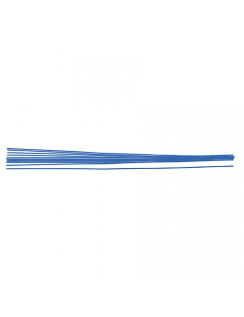 CIRE EN BARRES PROFILEES 2,2 MM BLEU  BOITE DE 50 GRS