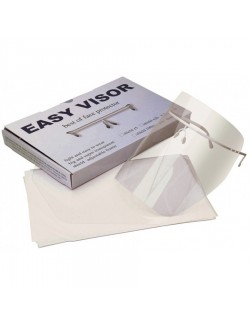 VISIERES ECRANS DE PROTECTION, PACK DE 1 MONTURE + 10 MASQUES