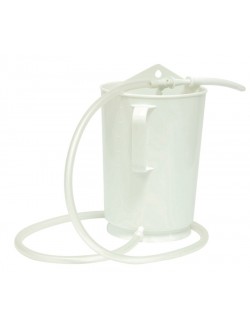 BOCK A DOUCHE PLASTIQUE AVEC TUYAU ROBINET CANULE