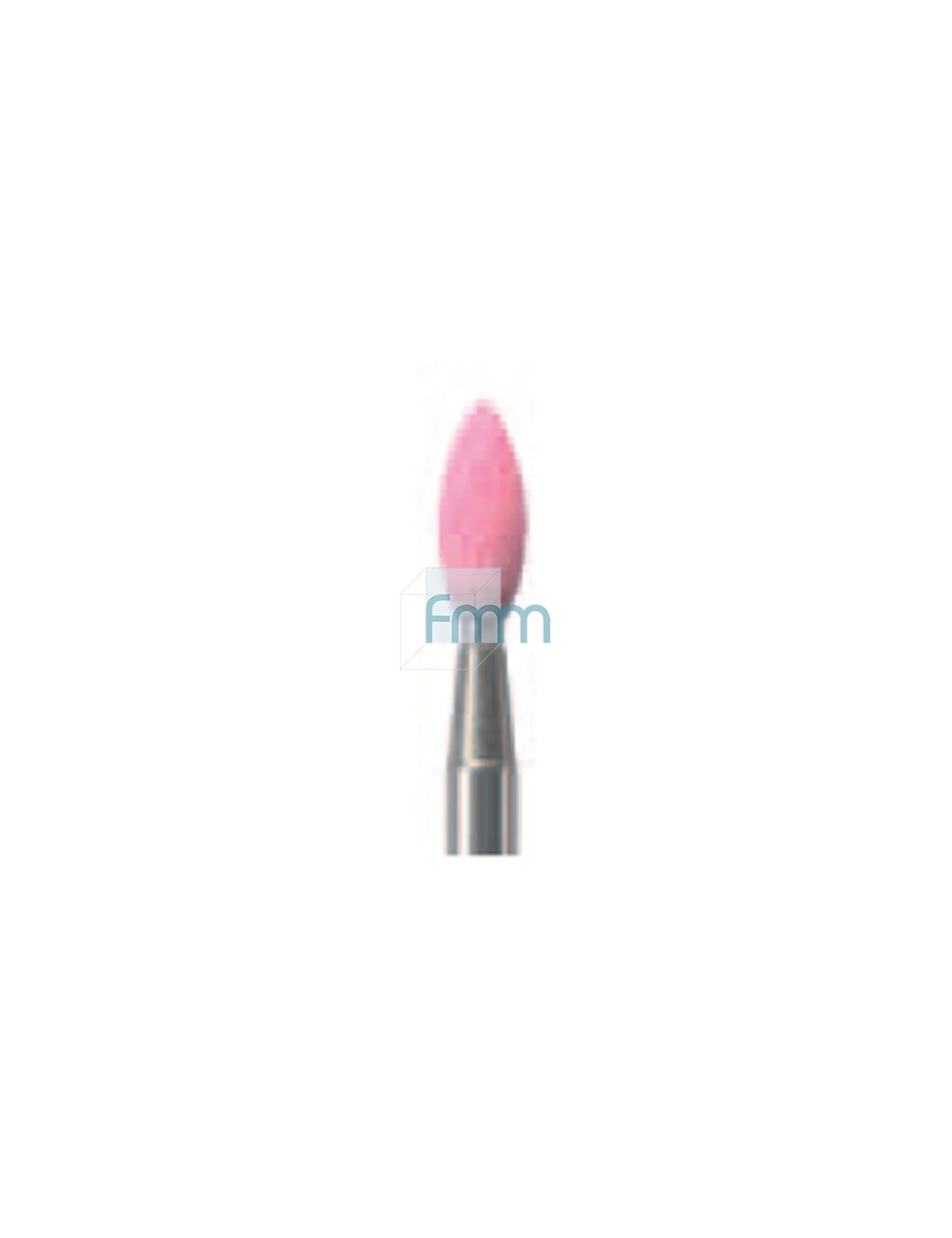 ABRASIFS ROSES EN CORINDON POUR METAL, FORME FLAMME, LE PAQUET DE 12