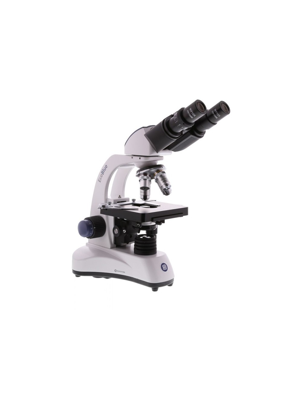 MICROSCOPE BINOCULAIRE ECOBLUE 4 OBJECTIFS A LED ET BATTERIE