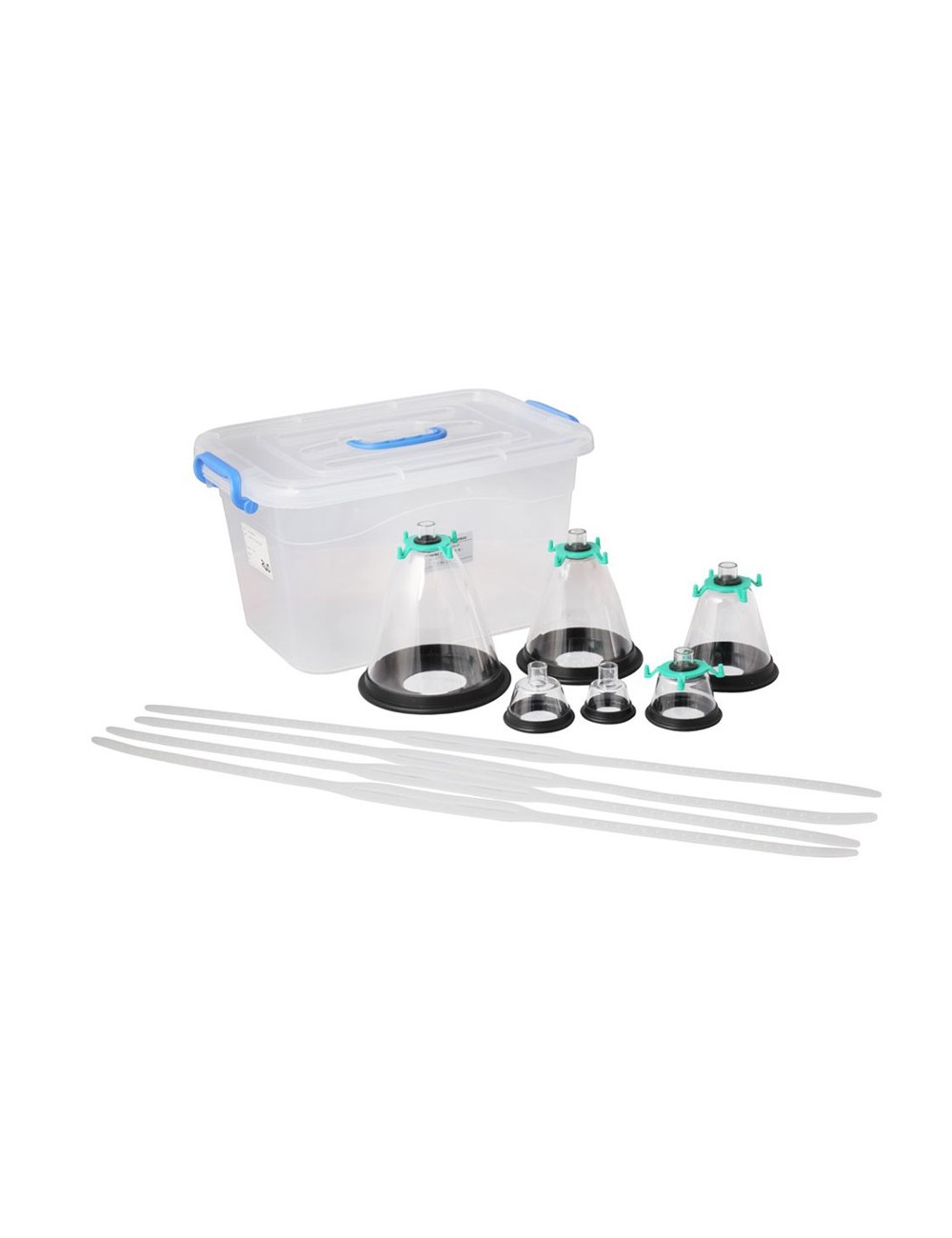 SET DE 6 MASQUES D'ANESTHESIE VETERINAIRE